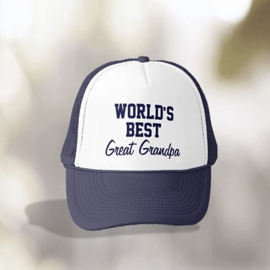 's Werelds beste grootpa-pet/-pet Trucker Pet