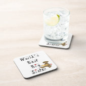 's Werelds beste grote zuster-cadeautjes Drankjes Onderzetter (Rechterzijde)