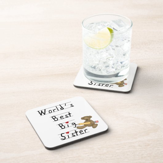 's Werelds beste grote zuster-cadeautjes Drankjes Onderzetter (Rechterzijde)