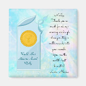 's Werelds beste hamsterglazen trofie en boodschap Magneet (Voorkant)