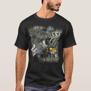 'S Werelds beste heftruckchauffeur - Crashing T-shirt