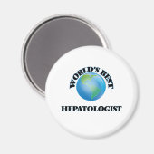 's Werelds beste hepatoloog Magneet (Voorkant / Achterkant)
