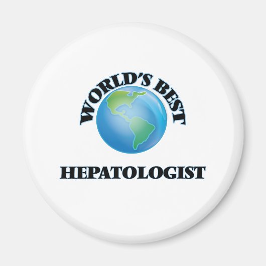 's Werelds beste hepatoloog Magneet (Voorkant)