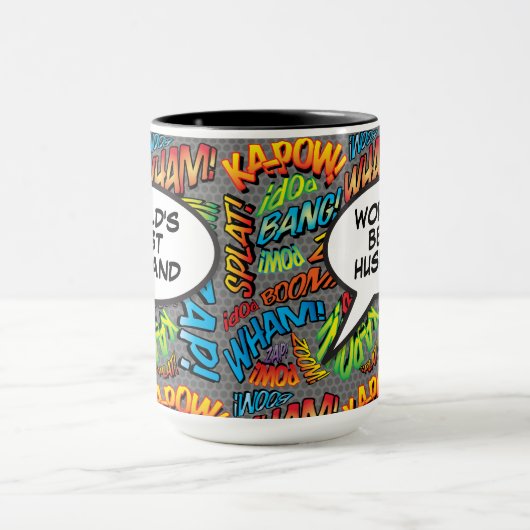 's Werelds beste homofobe retrospectieve stripteke Mok (Midden)