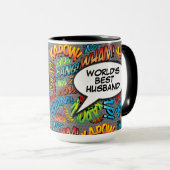 's Werelds beste homofobe retrospectieve stripteke Mok (Voorkant rechts)