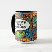 's Werelds beste homofobe retrospectieve stripteke Mok (Voorkant links)