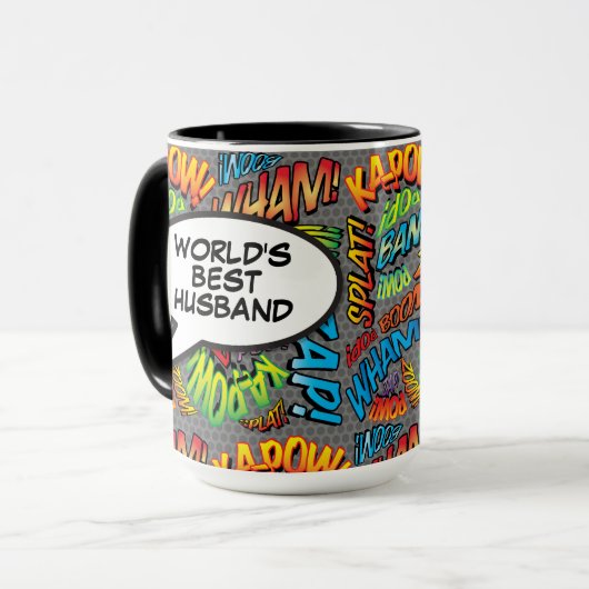 's Werelds beste homofobe retrospectieve stripteke Mok (Voorkant links)