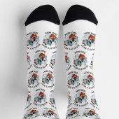 's Werelds beste hond mam aangepaste hond foto Moe Sokken (Top)