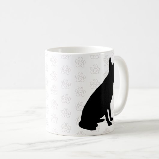 's Werelds Beste Hond Mam -  Koffiemok (Voorkant rechts)