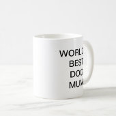 's Werelds beste Hond Mum Koffiemok (Voorkant rechts)