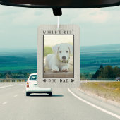 's Werelds beste hond pap schildert foto's Lijst Luchtverfrisser