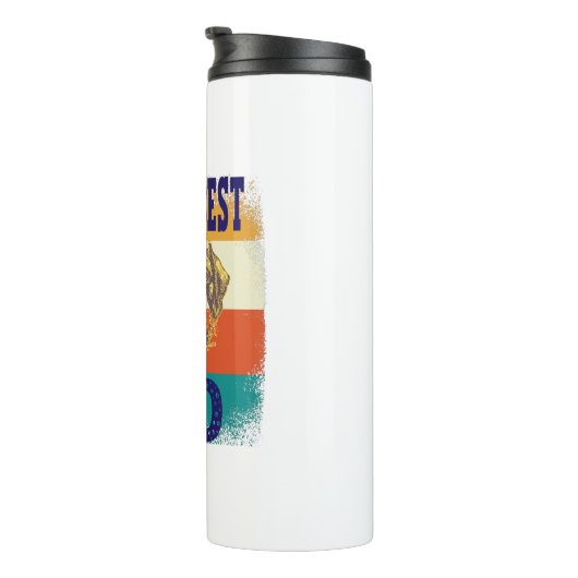 's werelds beste hond thermosbeker (Geroteerd rechts)