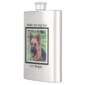 's Werelds beste hond vader - Schattigee aangepast Flacon (Links)