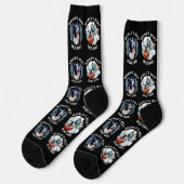 'S Werelds beste hondenvader - Aangepaste 3 honden Sokken (Links)