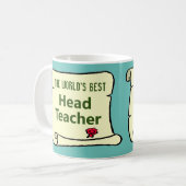 's Werelds beste hoofdleraar. Koffiemok (Voorkant links)