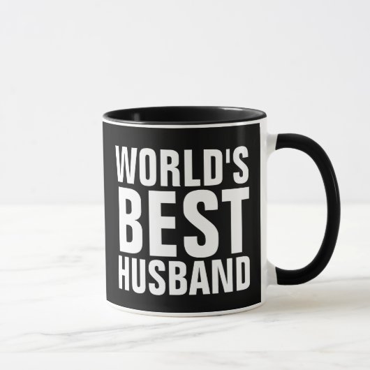 'S WERELDS BESTE HUSBAND KOFFIE MUGS MOK (Rechts)