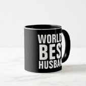 'S WERELDS BESTE HUSBAND KOFFIE MUGS MOK (Voorkant rechts)