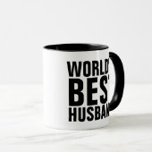 'S WERELDS BESTE HUSBAND KOFFIE MUGS MOK (Voorkant rechts)