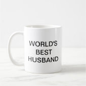 's Werelds beste HUSBAND Koffiemok (Links)