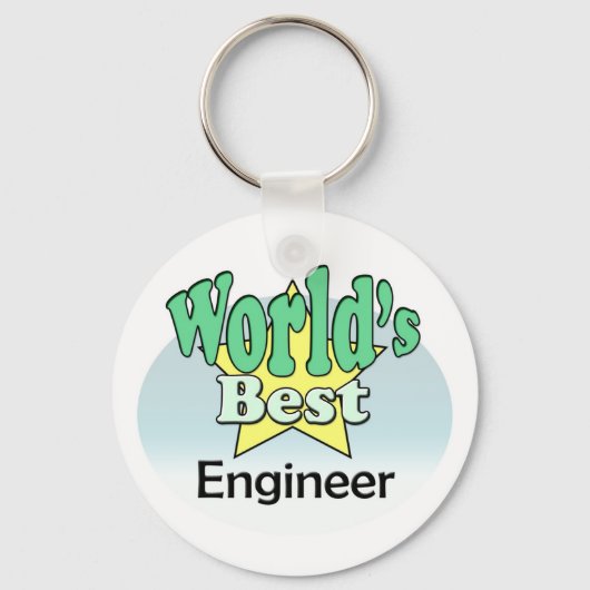's Werelds beste ingenieur Sleutelhanger (Voorkant)