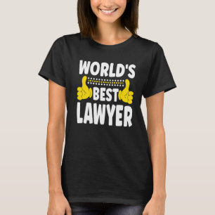 's Werelds beste jurist-jurist voor functietaken T-shirt