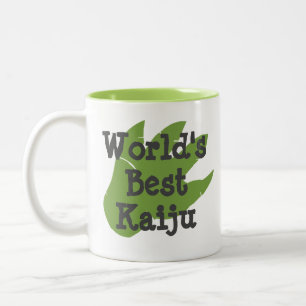 's Werelds beste Kaiju Coffee-Mok Tweekleurige Koffiemok