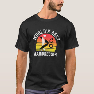's Werelds Beste Kapper Kapper Hair Stylist Worker T-shirt