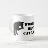 's Werelds beste kat-dame Koffiemok (Voorkant links)