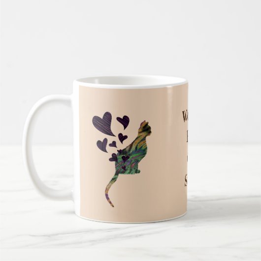 's Werelds beste kat kat kat Hartelijk dank Koffiemok (Links)