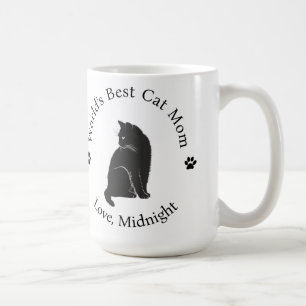 's Werelds beste kat mam personaliseren koffie Mok