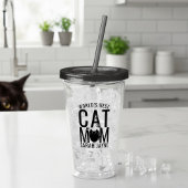 's Werelds beste kat mam persoonlijke acryltumbler Acryl Drinkbeker