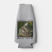 's Werelds beste kat-mam schildert foto's pet-bijl Flesjeskoeler (Voorkant)