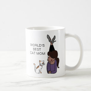 's Werelds beste kat-Mok met mam-koffie Koffiemok