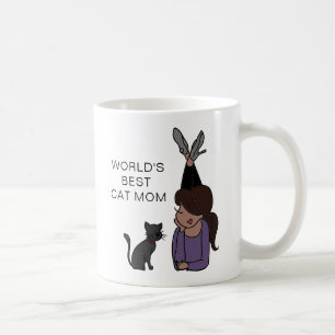 's Werelds beste kat-Mok met mam-koffie Koffiemok