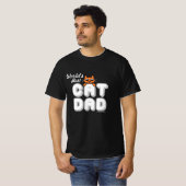 's Werelds beste kat-pap Mannen Cat Lover T-Shirt (Voorkant volledig)