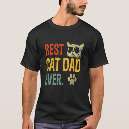 's Werelds beste kat pap ooit T-shirt (Voorkant)