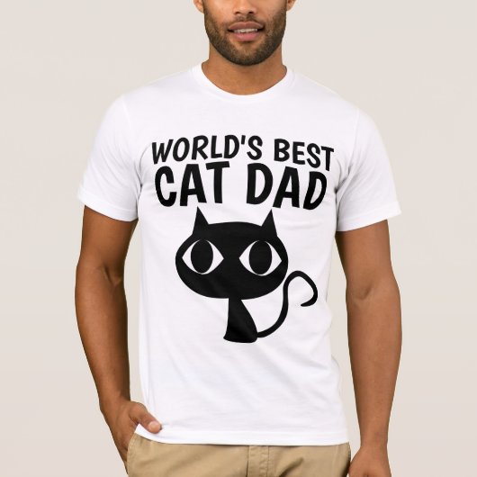 'S WERELDS BESTE KAT PAPA, T-shirts (Voorkant)