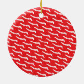 's werelds beste keramische chiropractor-keramiek keramisch ornament (Achterkant)