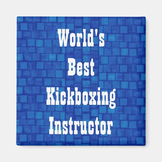 's Werelds beste kickboksinstructeur Magneet (Voorkant)