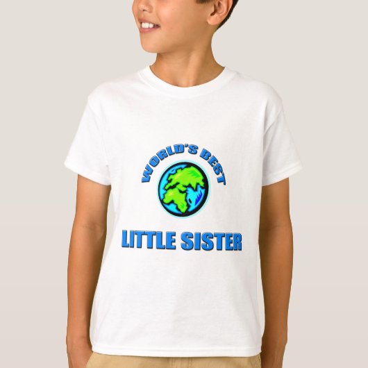 's Werelds beste kleine zuster T-shirt (Voorkant)