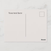 's Werelds beste koekjesbakker tekst toevoegen Briefkaart (Achterkant)