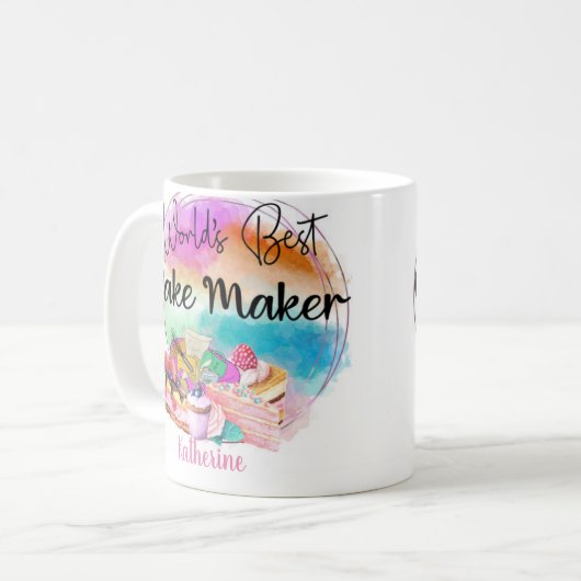 's Werelds beste koekjesmaker Koffiemok (Voorkant links)