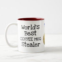 's Werelds beste koffie-Mok Stealer Novelty Gift I