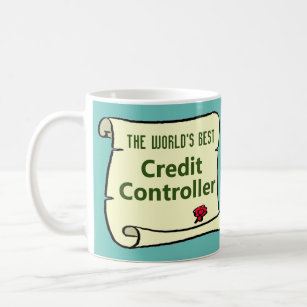 's Werelds beste kredietcontroleur. Koffiemok