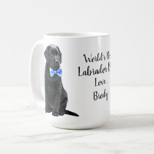 's Werelds Beste Labrador Pap - Black Lab Koffiemok
