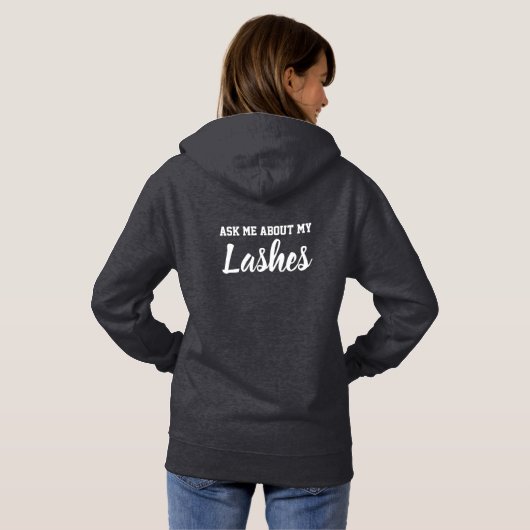 's Werelds beste 'Lash'-technicus Hoodie (Achterkant volledig)
