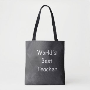 's Werelds beste leerling-krijtbordontwerp-cadeaui Tote Bag