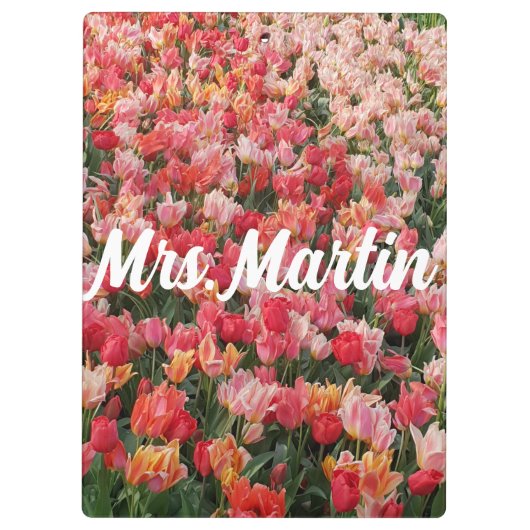 's Werelds beste leermachine-roze klembord (Achterkant)