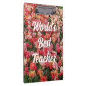 's Werelds beste leermachine-roze klembord (Rechts)