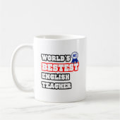 's Werelds beste leraar Engels Koffiemok (Links)